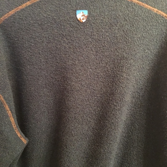 Kuhl Mens ALFPACA FLEECE 1/4 ZIP Blue Size XL - Picture 6 of 11